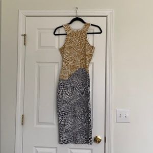 H&M bodyxon midi dress! (size xs)